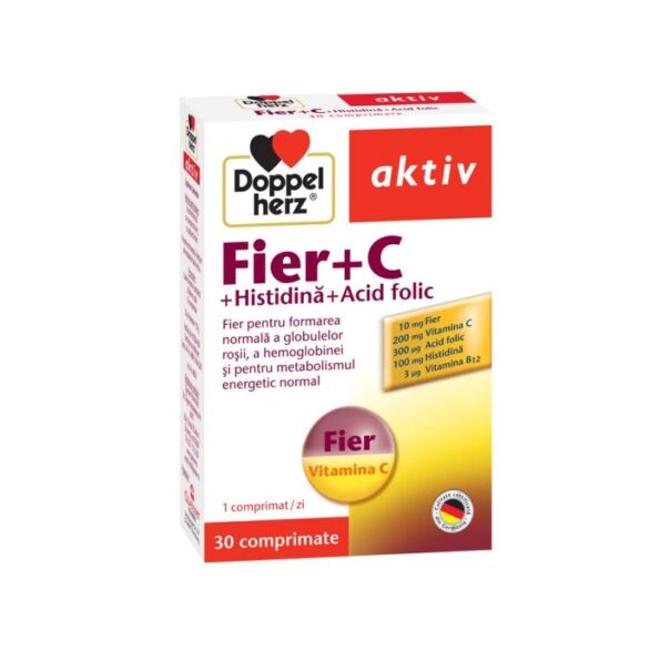 Doppelherz Fe (Eisen)+Vit.C comp. 10mg+200mg N30