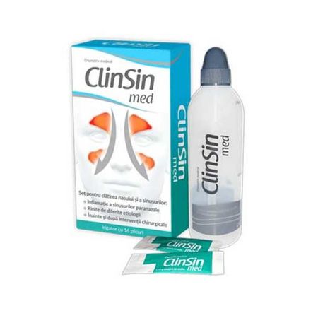 Clinsin med № 16 plic + irigator NP Zdrovit-Польша