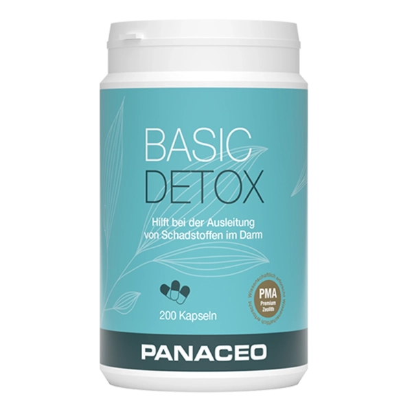 BASIC DETOX  (ZEOLIT PMA) 200 caps PANACEO